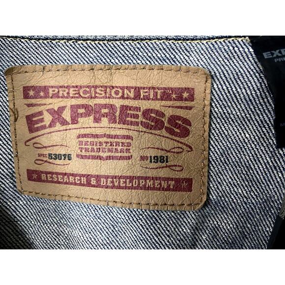 Express Blue Denim Jacket - Size Medium (EUC) - Picture 8 of 8